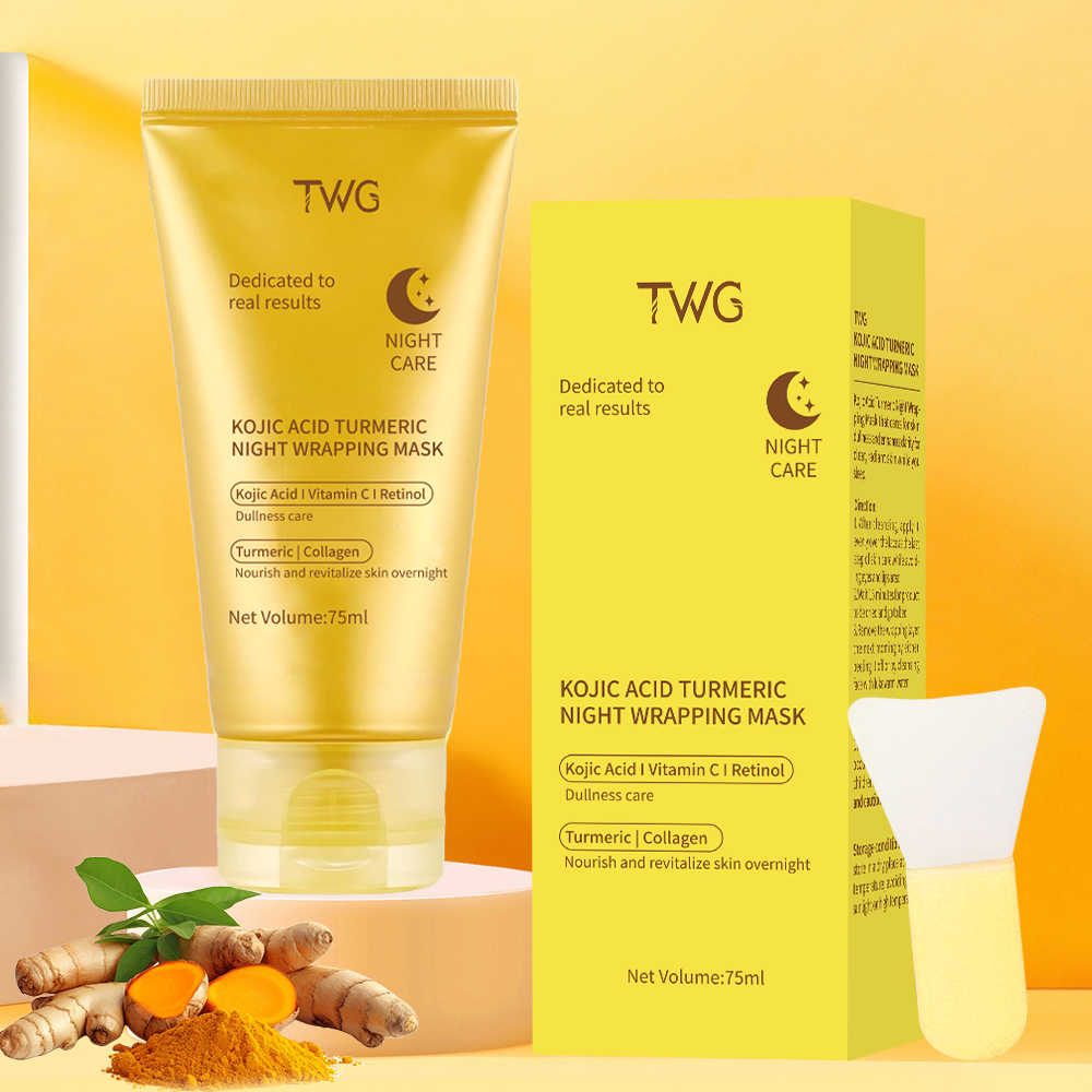 Masque de nuit au Curcuma